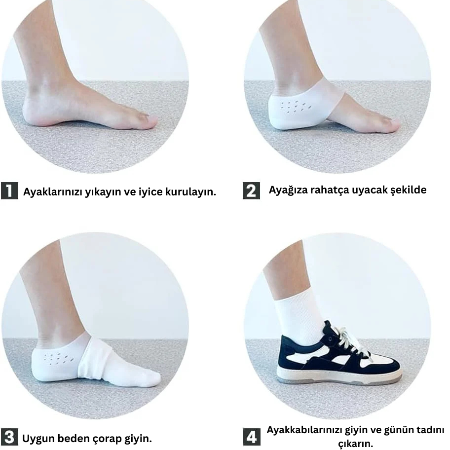 Milofy LiftStep™ Gizli Boy Uzatıcı Silikon